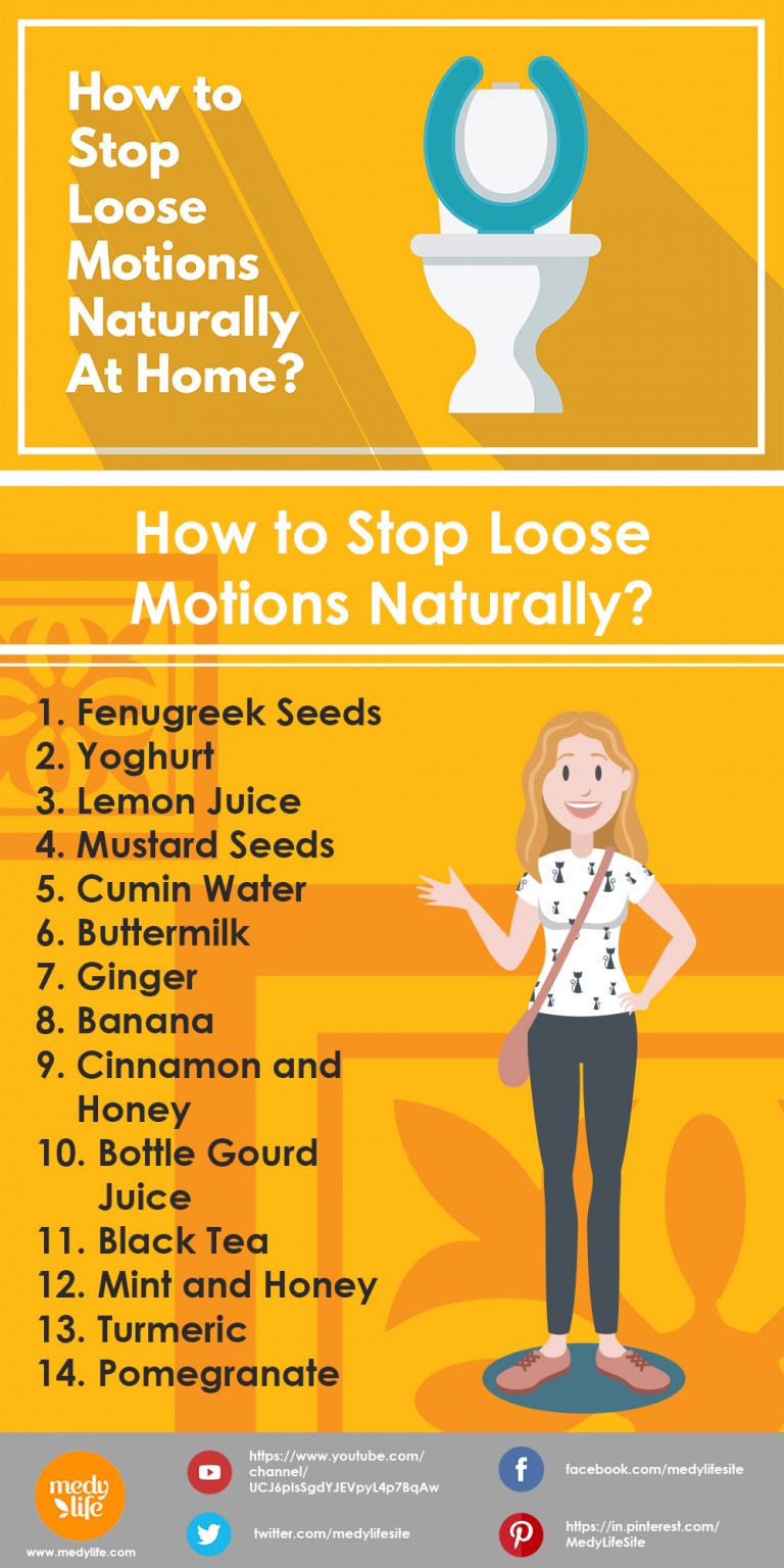 How to Stop Loose Motions Naturally At Home? Medy Life