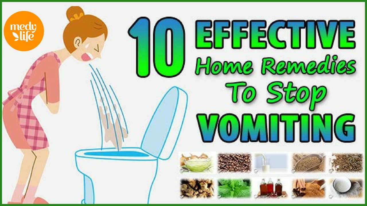 How To Stop Vomiting Naturally At Home Medy Life