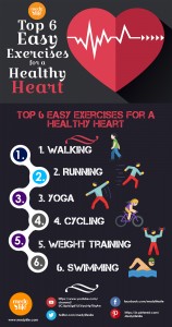 Top 6 Easy Exercises for a Healthy Heart - Medy Life