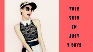 How to get fair skin