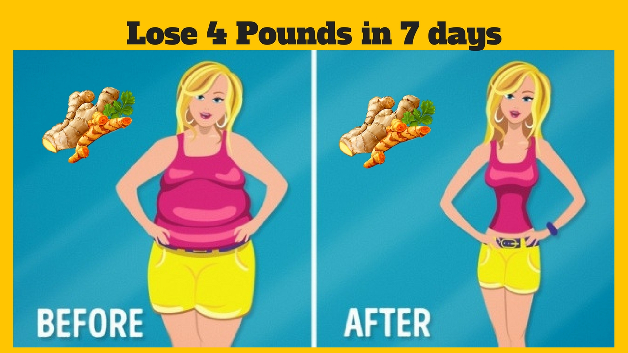 Use Ginger for Weight Loss and Lose 4 Pounds in 7 Days