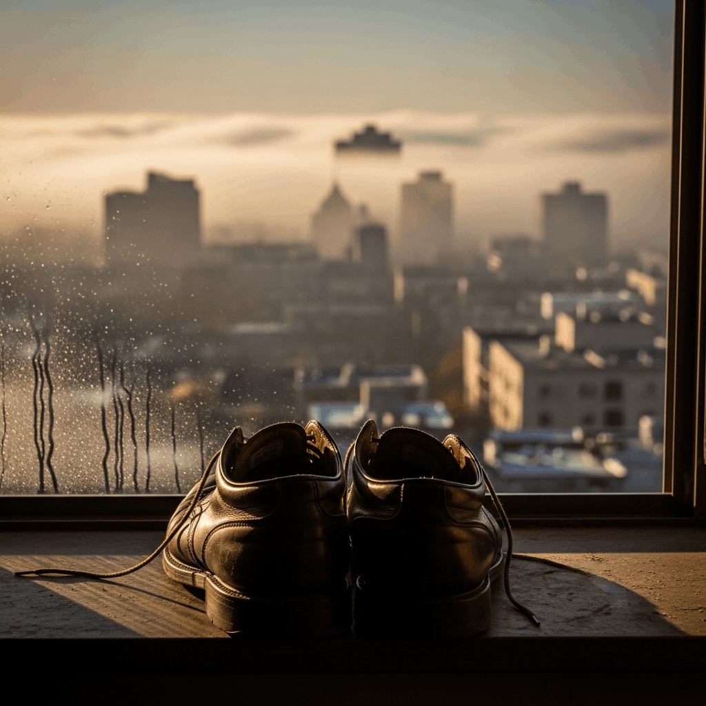 The Shoes He Never Bought